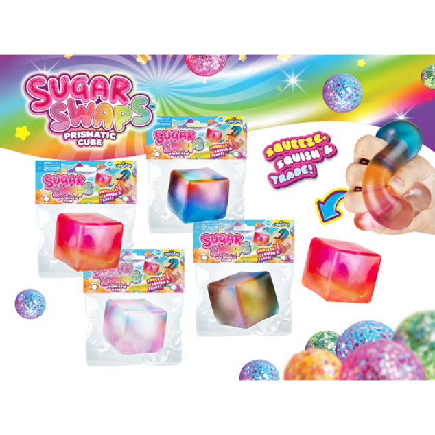 Sugar Swaps Prismatic Cubes