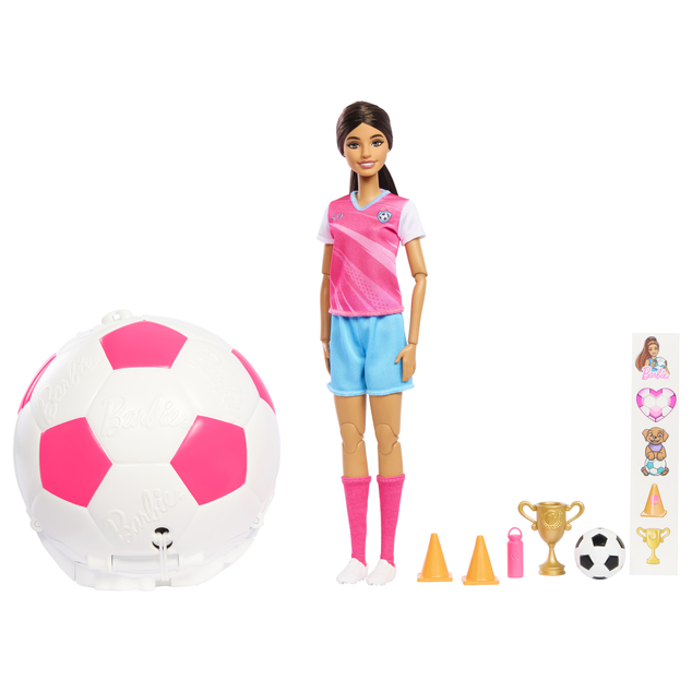 Team Barbie Roll & Reveal - Soccer