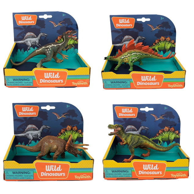 6in Wild Dinosaurs