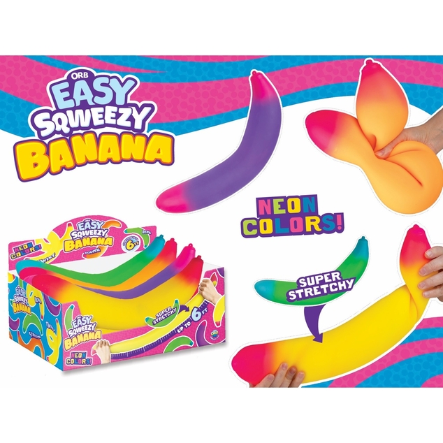 Easy Sqweezy Neon Jumbo Banana