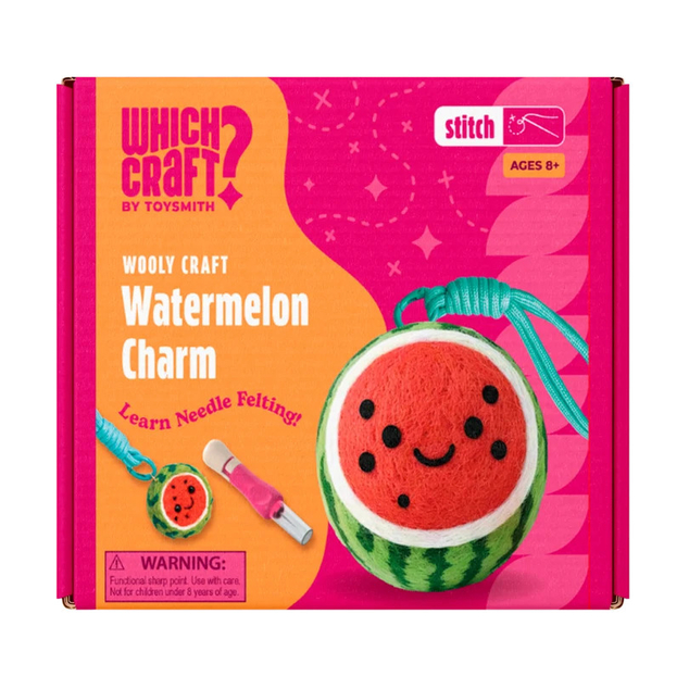 Wooly Craft Watermelon Charm