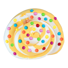 Butter Slimi Popcorn Swirl Slime