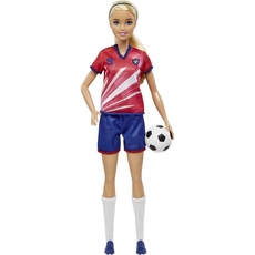 Soccer Doll 3 (Barbie Red Shirt)