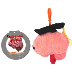 Grad Brain Organ key chain