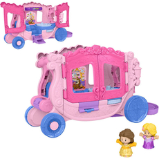 Little People Disney Princess Pull Along Musical Carriage