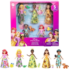 Disney Princess Small Doll Princess 5-Pack Friends