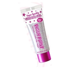 Super Sparkle Fine Glitter Gel - White