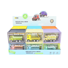 Alloy Alley Lrg. Metallic Truck in Container Box Asst