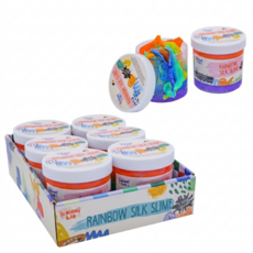 Sensory Lab Rainbow Silk Slime