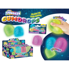 Sqweezy Gumdrops Glow in Dark