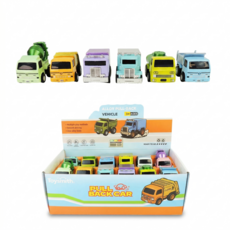 Alloy Alley Med. Diecast P/B Metallic Truck Asst.