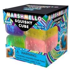 Marshmello 4x4 Sparkle Mini Cubes